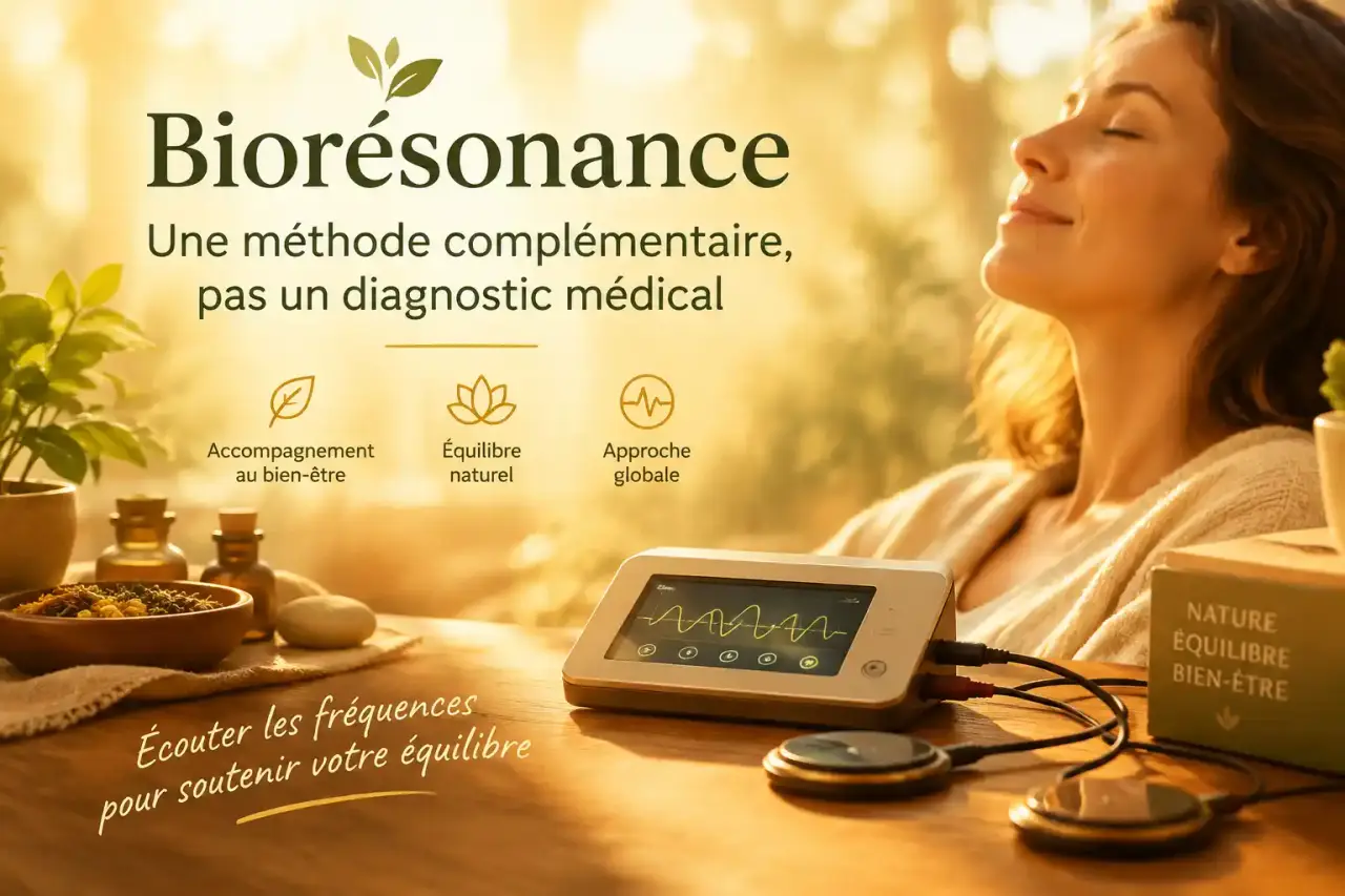 Biorésonance : une méthode complémentaire, pas un diagnostic médical
