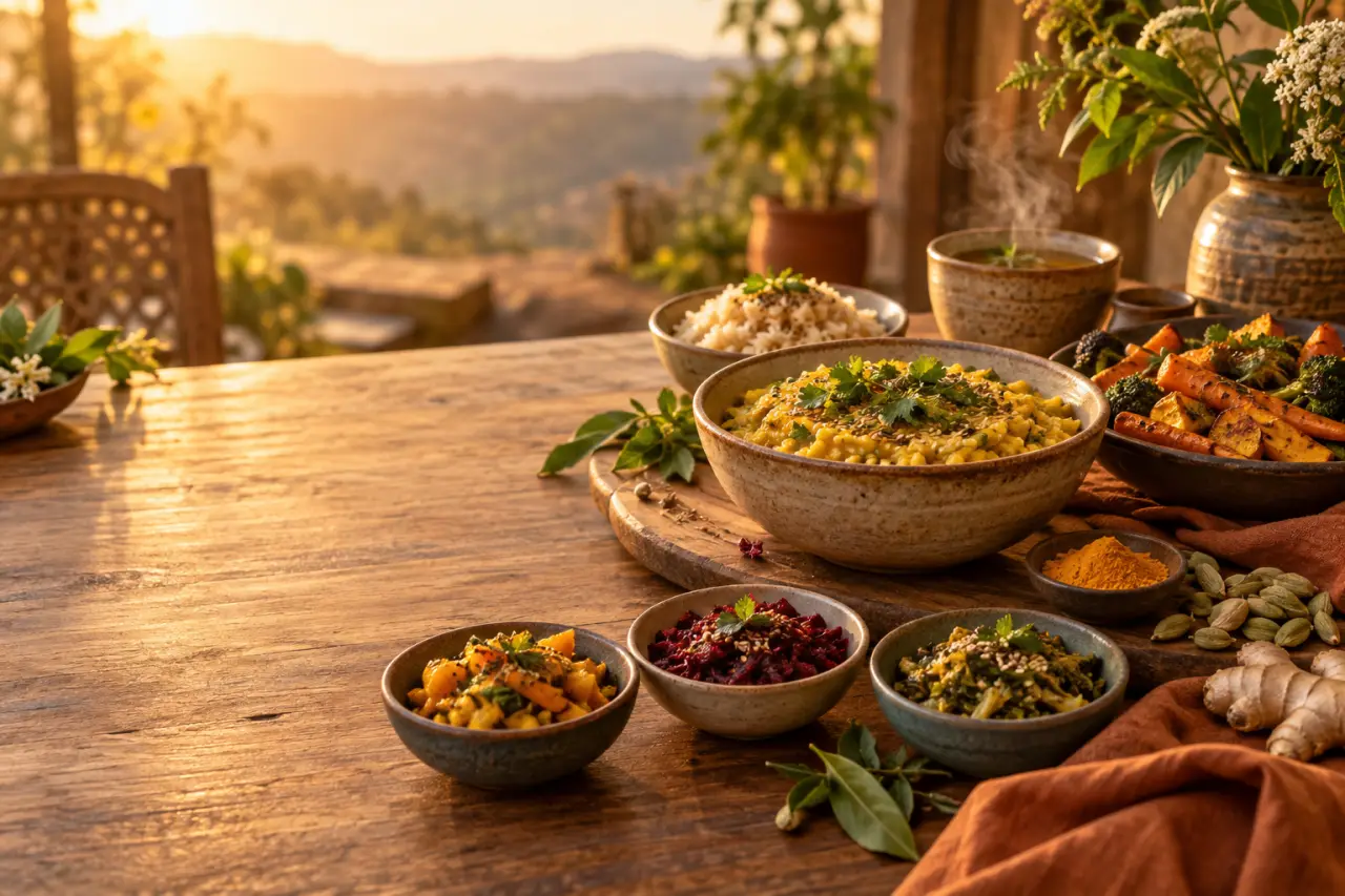 L’alimentation ayurvédique : adapter ses repas à sa digestion et à son dosha
